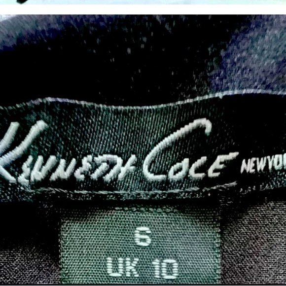 KENNETH COLE Black and White Houndstooth Dress - Picture 2 of 2